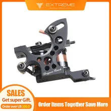 Dragon Hawk профессиональная тату машина 8 перекосов катушки чугуна тонкая подкладка машина татуировки пистолет для начинающих татуировки Поставки