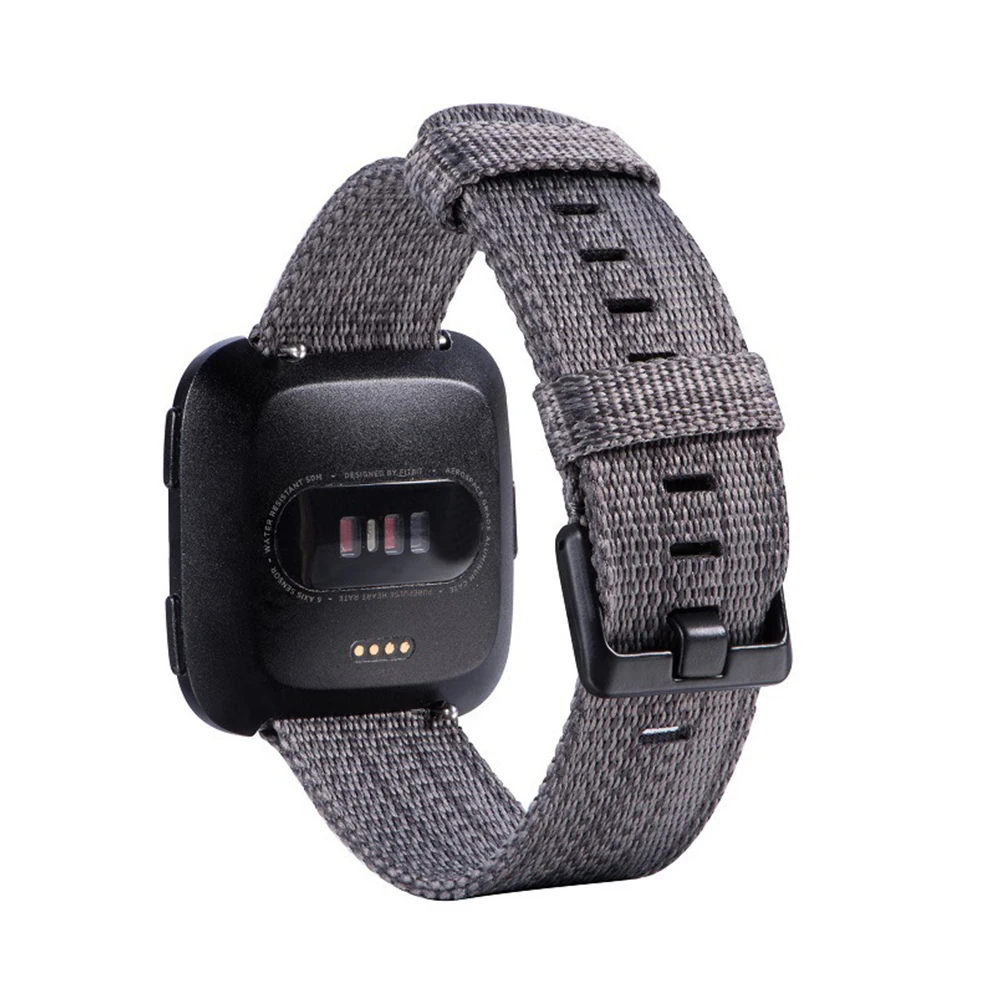 Новые дышащие тканые ленты для ремня, совместимые с Fitbit Versa/Fitbit Versa 2/Fitbit Versa Lite для женщин и мужчин