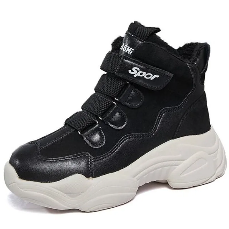 

Mhysa 2019 winter new sports old shoes women's net red wild fashion warm and comfortable non-slip resistant women's boots Z529