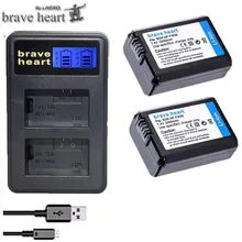 Brave сердце 2x bateria NP FW50 NPFW50 NP-FW50 Батарея для SONY NEX 5T 5R 5TL 5N 5C 5CK A7R A7 F3 3N 3CA55 A37 A5000 A6000 A55