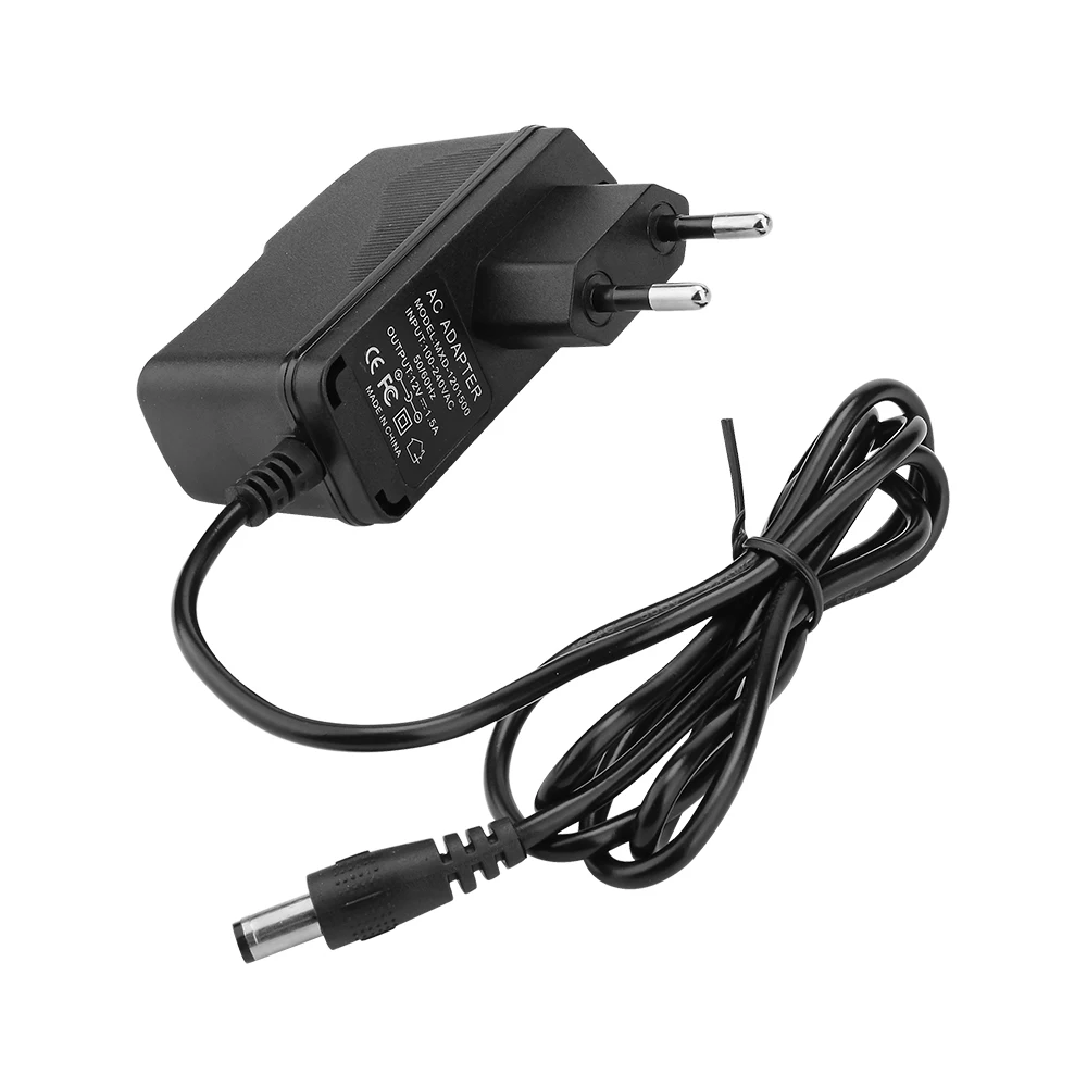 DC12 Amplifier Power Supply Adapter AC100-240V To DC12V 1.5A EU US Plug For Speaker Sound DIY | Электроника