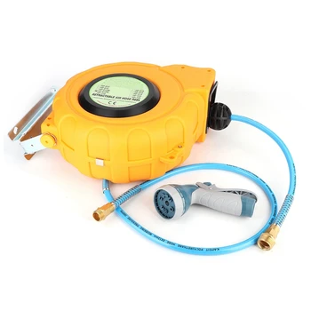 

automobiles spikes for tire Compressed Air Hose Reel Retractable ABS Housing Workshop Pneumatic Tool 15 Meters Wrench