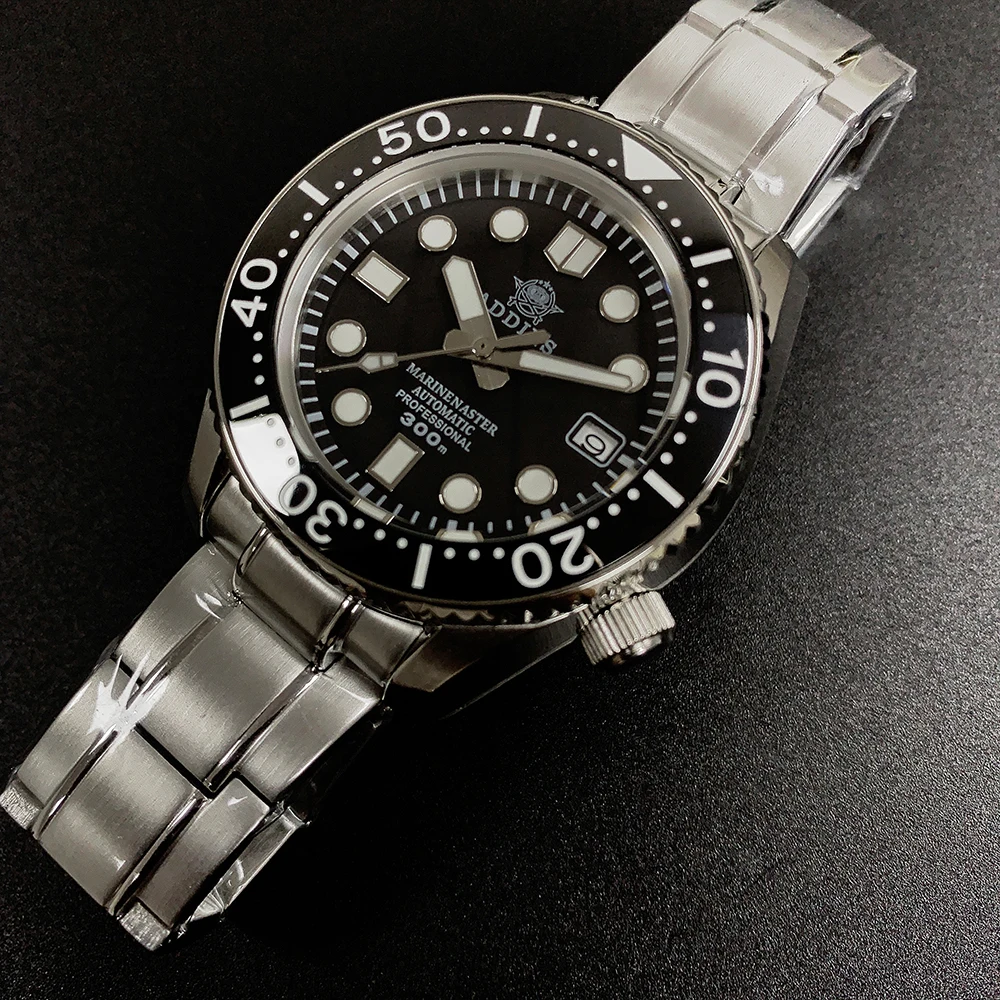 

Men's diving watch 300M Water Resistant sapphire glass ceramic bezel BGW9 blue luminous NH35 Automatic mechanical watch Men