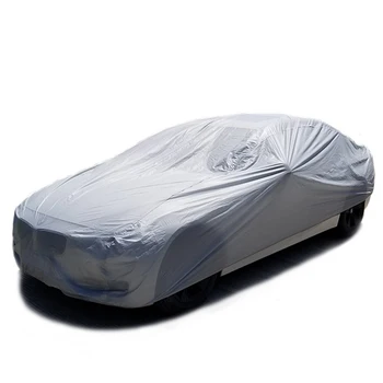 

Car Cover Full Outdoor Sunscreen Heat Protection Dustproof Rain Snow Anti-UV Scratch-resistant Suit