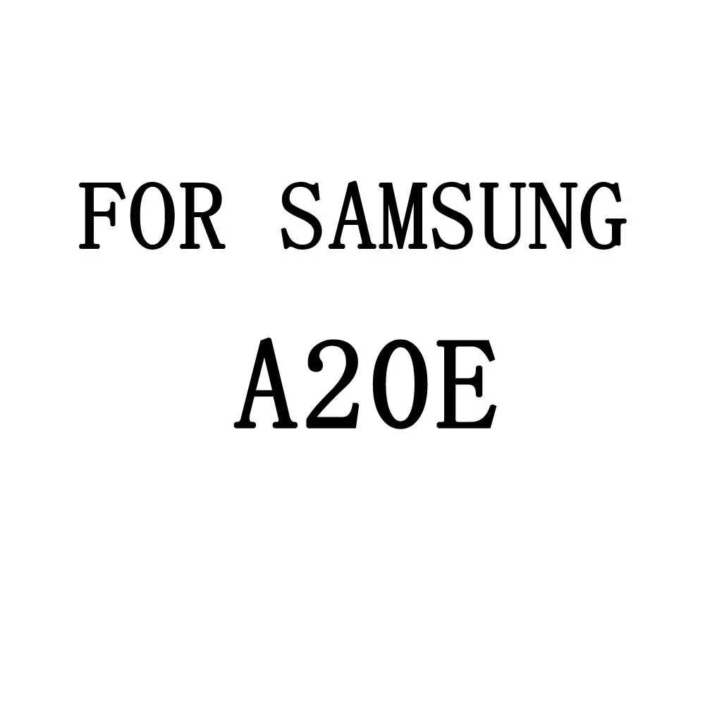 for A20E CAMDEMS/50 pcs держатель мобильного телефона премиум класса, закаленное стекло для samsung M10 M20 M30 M40 M50 A8 A9 A10 A10E A20 A20E защита сенсорного экрана, Розничная коробка - Цвет: for A20E