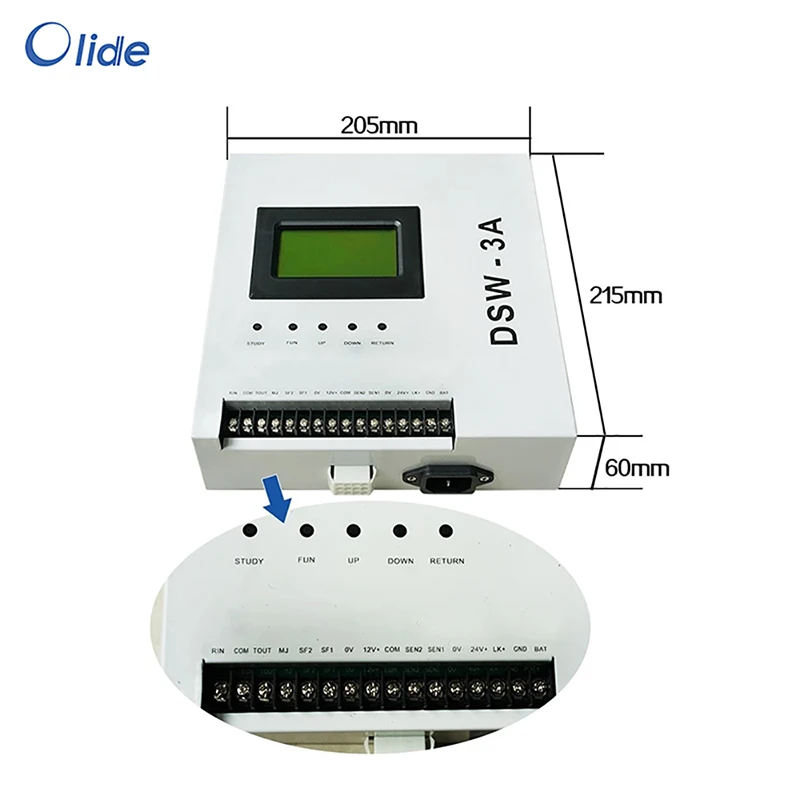 Olide Underground Automatic Swing Door Opener For the Door On the First Floor Single Way Swinging Open