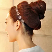 Аксессуары для волос для девочек, цветочные резинки для волос, универсальные аксессуары для выступлений, детский головной убор, Южная Корея, принцесса h