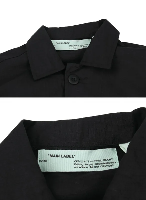 

Europe And America Fashion off whire Arrowhead Black And White with Pattern Men And Women Coat