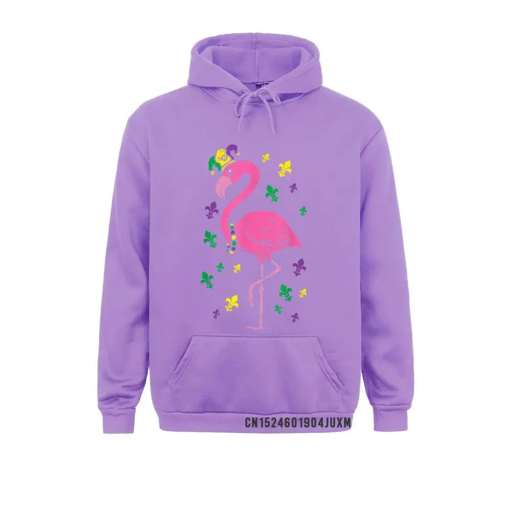 Jester Pink Flamingo Bird Animal Cute Mardi Gras Carnival T-Shirt__210 Sweatshirts Classic Long Sleeve 2021 Newest  Hoodies Clothes for Women Mother Day Jester Pink Flamingo Bird Animal Cute Mardi Gras Carnival T-Shirt__210purple