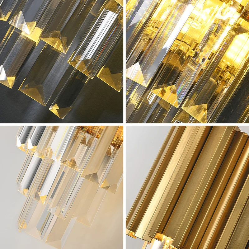 Moderne gouden wandlamp • Verlichting Trends