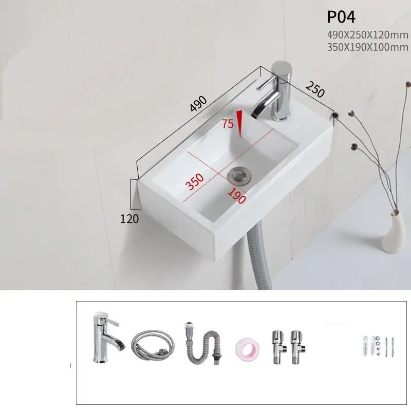 MODEL H Cuba Para Lavatorio Lavandino Bagno Banyo миска Evier Waschbecken Salle Bain De Lavabo раковина для ванной комнаты - Цвет: MODEL H