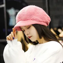 Wuaumx унисекс осень зима Newsboy шапки для мужчин и женщин теплый твид восьмиугольная шляпа для мужчин детективные шапки ретро плоские шапки chapeau