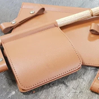 

1 Pc Leather Tissue Bag Unique Tissue Holder for Paper Tissue Bathroom Storage