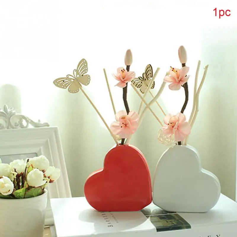 1 Set Flower and Butterfly Fragrance Reed Stick Home Hotels Decoration Spa Car No Fire Essential Oil Diffuser
