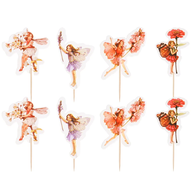 24 шт. вечерние топперы для кексов с героями мультфильмов Человек-паук/мститель/Супер Марио Детские материалы для украшения тортов на день рождения и свадьбу - Цвет: 31