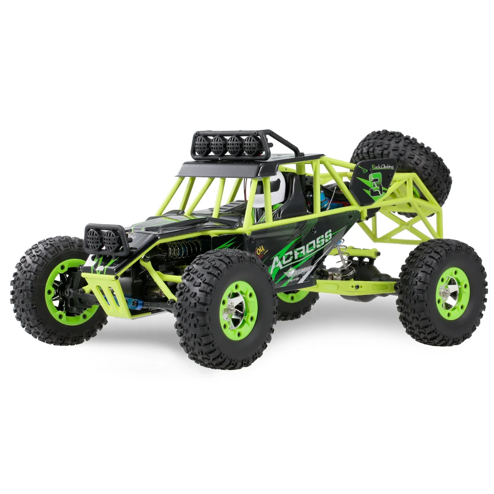 WLtoys 12428 1/12 RC Автомобиль 2,4G 4WD 50 км/ч высокоскоростные автомобили Monster Truck Радиоуправляемый Багги внедорожный Радиоуправляемый автомобиль электрические игрушки