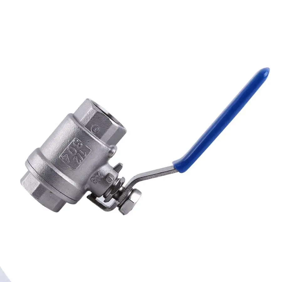 1/2 IN NPT Ball Valve Full Port 2 Way Rotary Lever Stainless Steel SS304 Two Ball Valve WOG1000 Thread Water Switch