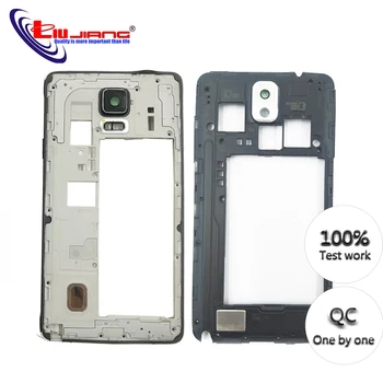 

Orignial Back Bezel Housing For Samsung Note 4 Note 3 N910 N910F N910C N910A N900 N9005 Middle Frame & Camera Lens Loud Speaker