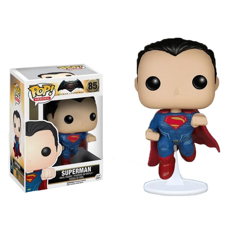 Funko Pop Justice League Бэтмен против Супермена Dawn of Justice Виниловая фигурка Коллекционная модель с коробкой подвижная человеческая форма - Цвет: 85