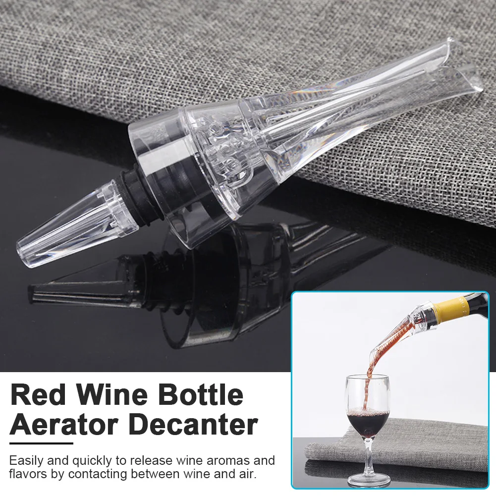 Барные инструменты аксессуары носик Портативный красное вино аэратор Pourer Графин подарок гаджеты домашний фильтр акриловый герметичный быстрый