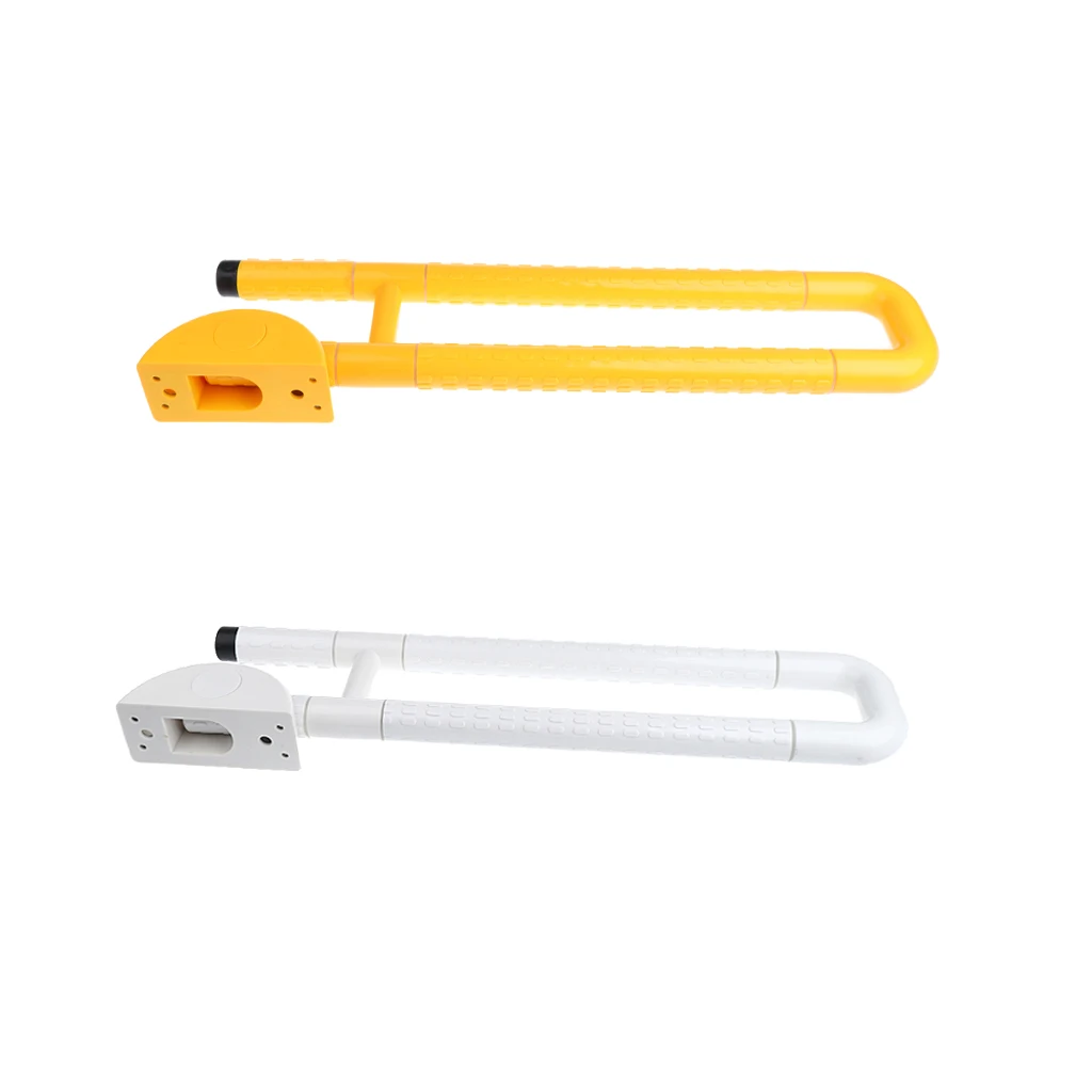 Folding Grab Bar Bath Support Grip Shower Handle Bathroom Balance Hand Rail Tub Safety for Elderly Handicap Disabled Assistance