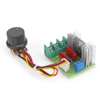 

AC 220V 25A 2000W Voltage Regulator Dimmers Motor Speed Controller Thermostat Electronic Voltage Regulator Module