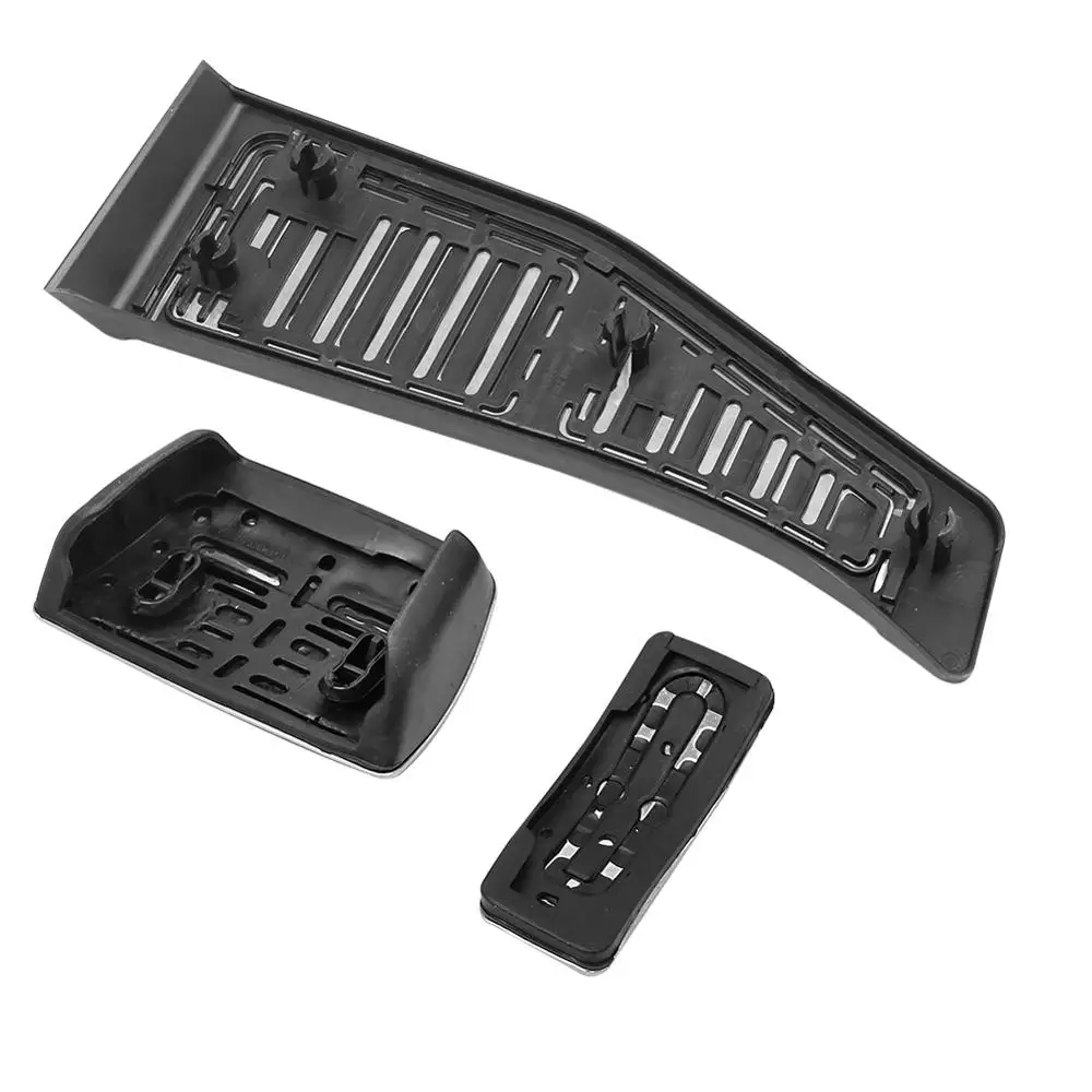 Pedal For Audi Q7 SQ7 4M 2015 RHD Fuel Brake Foot Rest AT pedals Plate Accelerator brake pedal Pads 3pcs