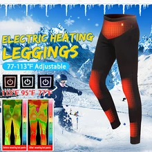 Штаны с подогревом с зарядкой от usb для женщин и мужчин, зимние штаны с электрическим подогревом, уличные походные брюки с подогревом, тонкие брюки с зарядкой для катания на лыжах