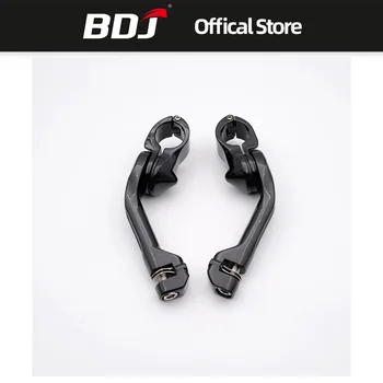 

BDJ Footrest 1 1/4" Engine Guard Mounts Clamps For Honda Yamaha Suzuki Kawasaki Harley Electra Road Glide Highway Foot Pegs
