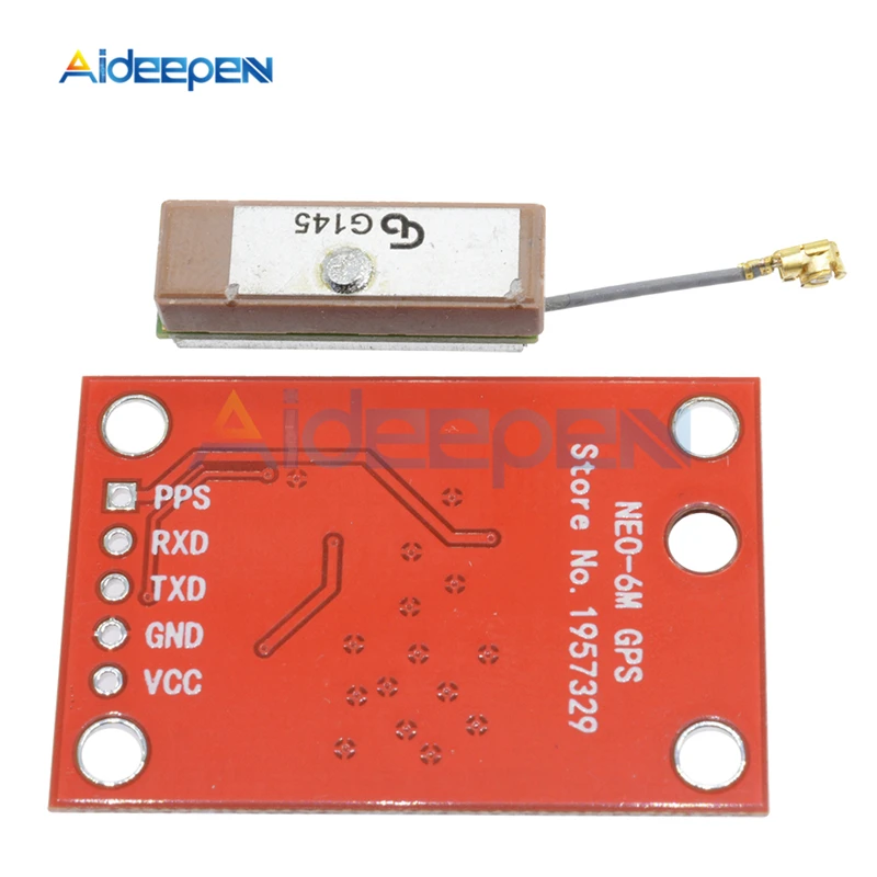 DC 3,3 V-5 V GY-NEO6MV2 NEO6MV2 NEO-6M gps модуль Плата полетного контроллера APM2 APM2.5 RS232 ttl Интерфейс со встроенной антенной для Arduino