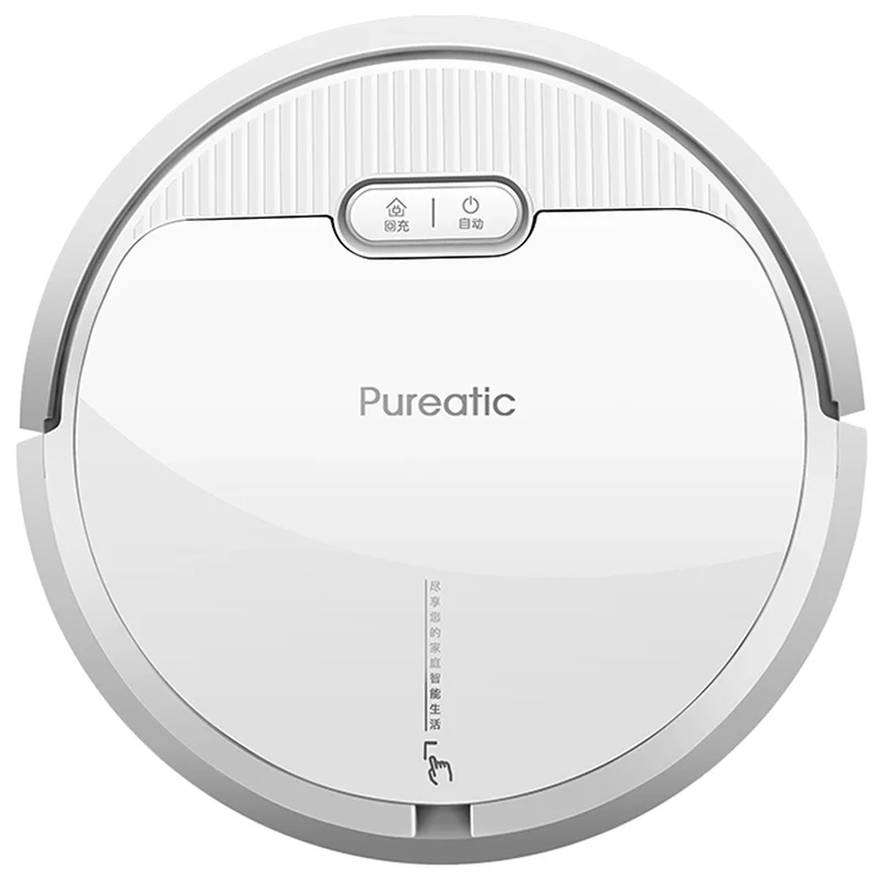 

Pureatic V23 Robotic Vacuum Cleaner 1500Pa Powerful Bilateral Brush Auto-Charge Home Dust Collector APP Control Cleaning Machine