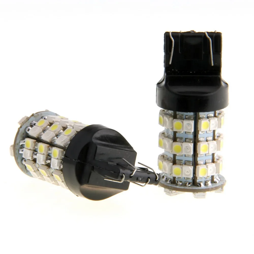 2 шт. Автомобильные светодиодные лампы POSSBAY 60SMD T20 1210|Передние LED-фары для авто| |