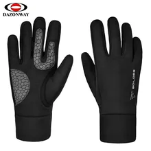 Черные перчатки для бега, велосипедные мужские и женские, ветрозащитные, брызгозащитные, из ткани, с сенсорным экраном, Нескользящие, зимние, Осенние, синие, красные, M, L, XL