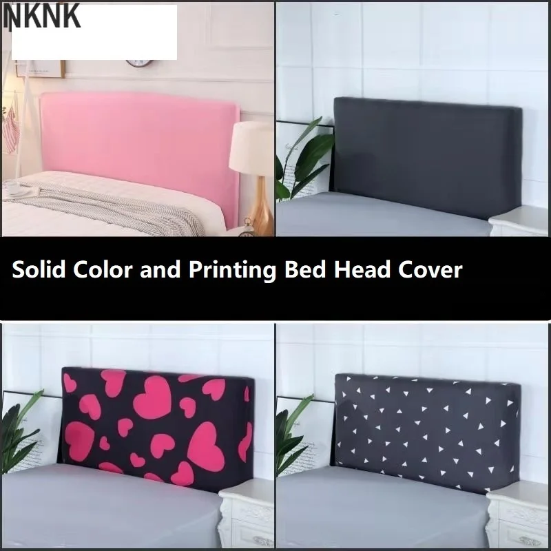 

Nordic Modern Headboard Cover High Elastic All-inclusive Bed Head Cover Soft Dust Cover 180x65cm