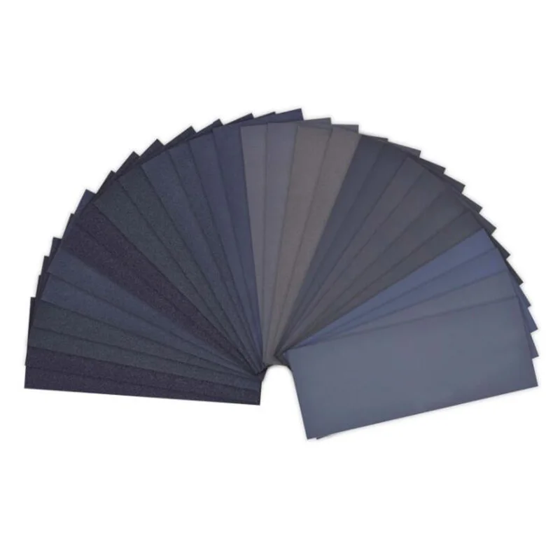 

Free Shipping 28/42/36/72PCS 9*3.6 inch 120 150 180 240 320 400 600 800 1000 1200 1500 2000 2500 3000 waterproof sandpaper