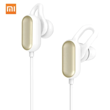 

Original Xiaomi MI Sport Bluetooth Earphone Youth Mini Stereo Headset IPX4 Sweatproof Waterproof V4.1 Wireless Earbuds with Mic