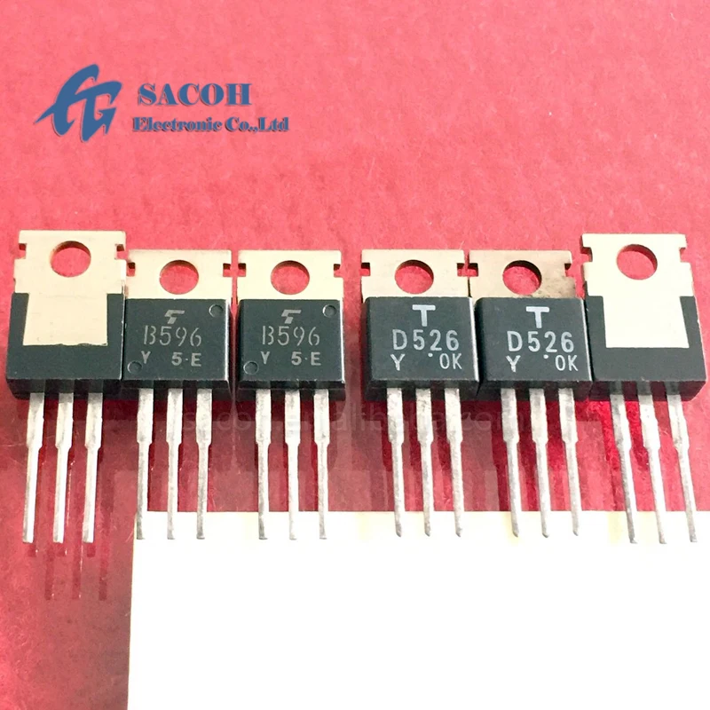Refurbished-10Pairs-20Pcs-Lot-2SD526-Y-D526-Y-2SD526-2SB596-Y-B596-Y ...