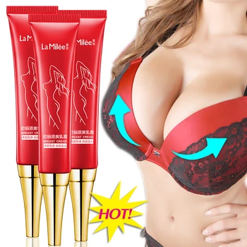 Crème d'agrandissement du sein à base de plantes rehausseur de sein pleine élasticité efficace augmentation de l'étanchéité crème de soin du sein grand buste 15g