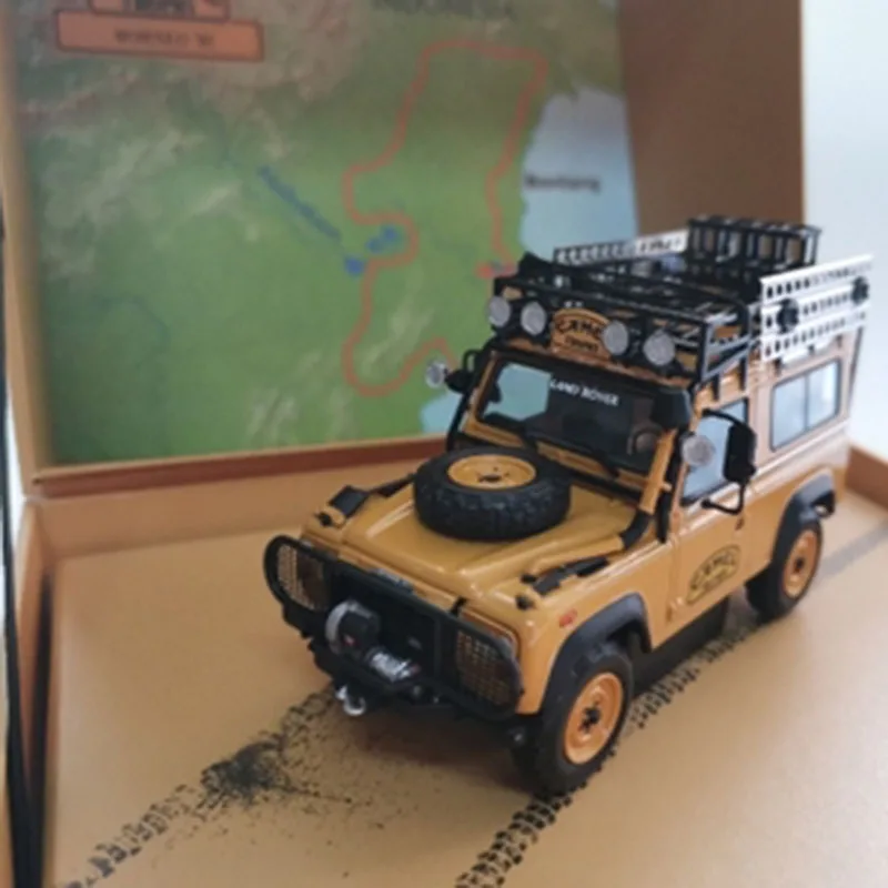 1/43 весы 1985 верблюжья чашка 90 пустыня джип Авто сплав модель металлическая модель эвакуатора автомобиль игрушки подарки для детей Коллекция дисплей