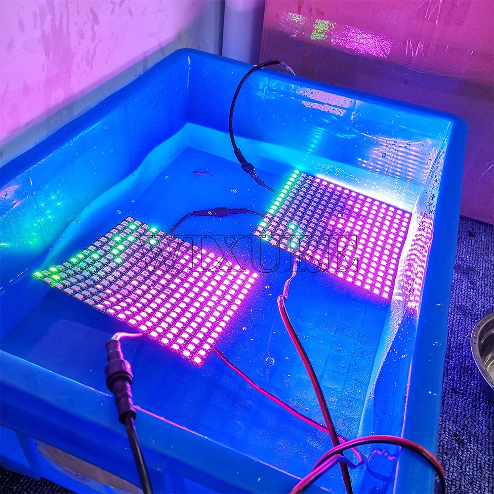 

5V ws2812b Matrix 16x16 waterproof Display;Can bend,Digital Individually address led Panel gyverlamp