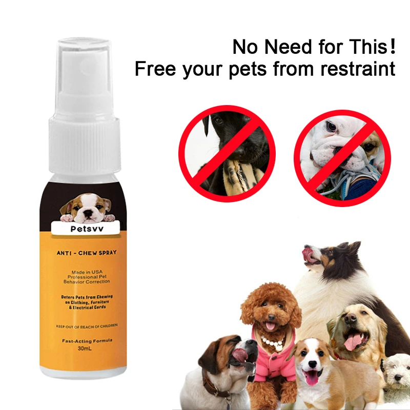 spray for dogs that chew