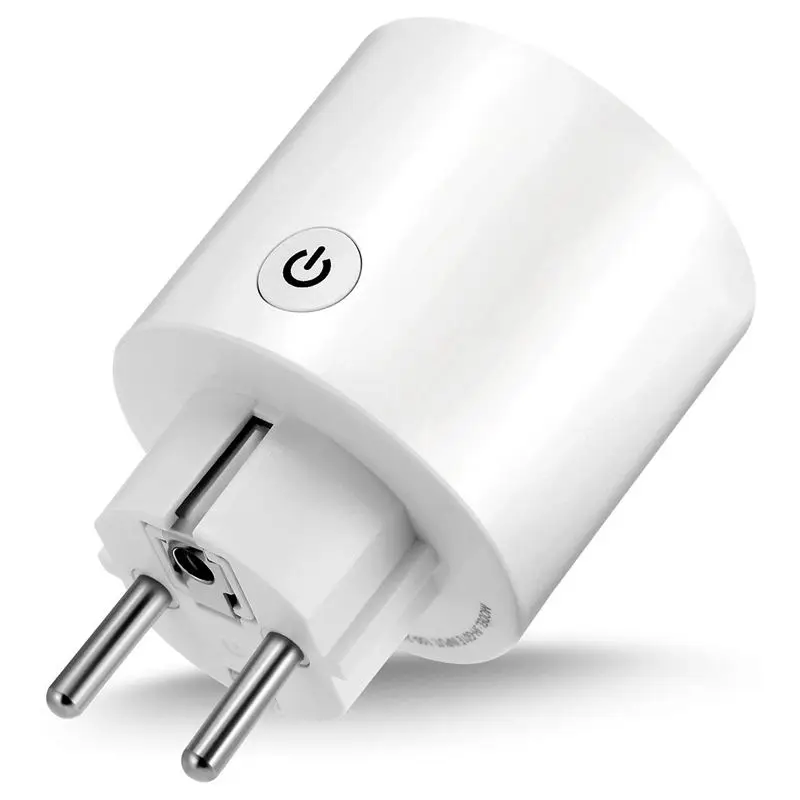 Smart Plug Mini работает с Amazon Alexa (Echo Echo Dot) и Google Home EU розетка для IOS/Android Phone White