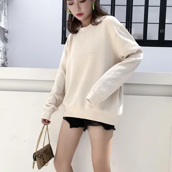 

Women Thick Sweater Cardigan Warm Solid Gray Color Open Front Coat Polyester Spandex Warm Open Front White