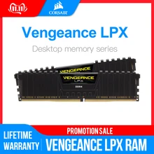 CORSAIR Vengeance LPX 8 Гб 16 Гб DDR4 PC4 2400 МГц 3000 МГц 3200 МГц модуль 2400 3000 ПК Cmputer Настольный ОЗУ память 16 ГБ 32 ГБ DIMM
