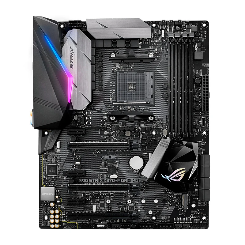 Материнская плата ASUS ROG Strix X370-F GAMING AMD Ryzen AM4 DDR4 HDMI DisplayPort M.2 ATX X370 с USB 3,1