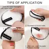 4pcs Reusable Discs Makeup Remover Pads Microfiber Cloth Face Cleansing Towel  Skin Care Washable Sponges Puff Clean Cosmetic 4