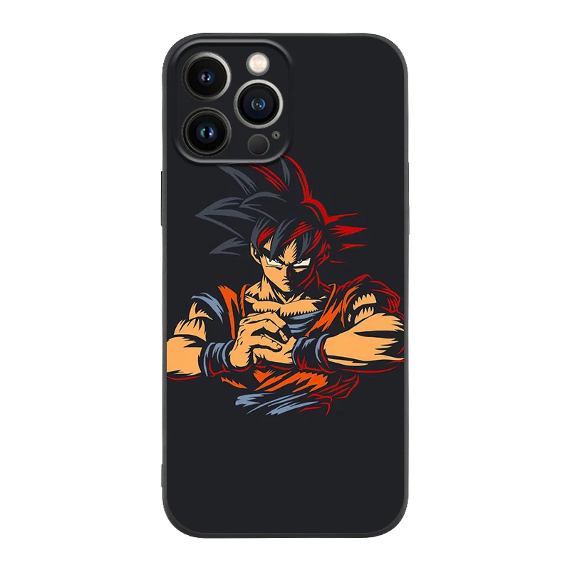 11 cases Bandai Dragon-Ball-Z Son-Goku Phone Case For iPhone 13 12 Pro Max 11 Mini XS Max X XR 7 8 Plus Back Cover Soft TPU Shell Fundas iphone xr phone case