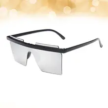 

Fashionable Sunglasses Creative Eyeglasses Decorative Party Glasses Beach Eyewear for Female Women (Blue)