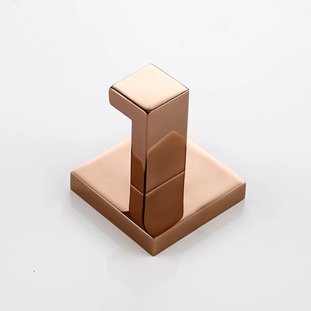 Bathroom Hardware Accessories Set Rose Gold Wall-mounted Stainless Steel Clothes Hook Toilet Paper Holder Towel Bar toilet paper holder towel hook bathroom hardware set bathroom hardware accessories clothes hook