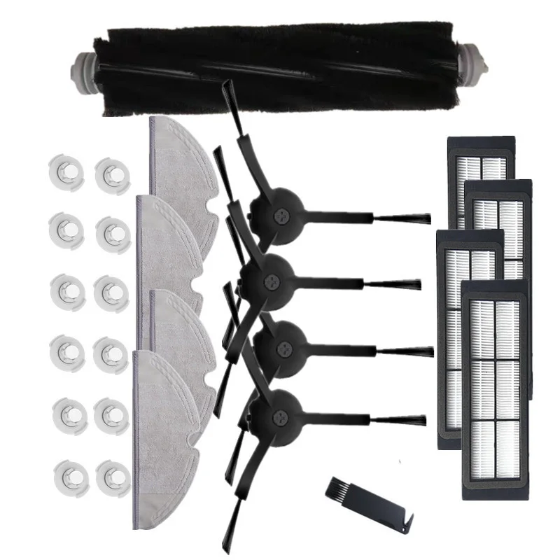 

26pcs Sweeper Kit For Xiaomi Vacuum 1 & 2 Robo S50 S51 S55 T4 T6 Main Brush home household cleaning mops